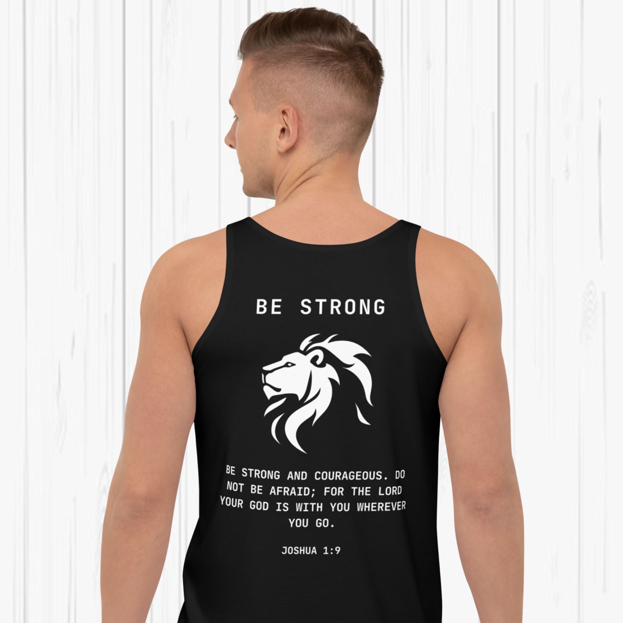 Men's Be Strong Athletic Tank Top