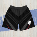 Unisex Athletic Black V Shorts 6.5-Inch XL