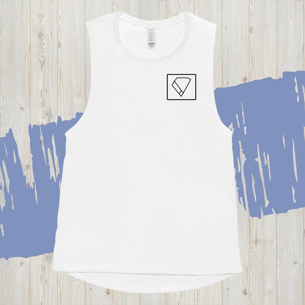 Women's Minimalist Performance Tank White